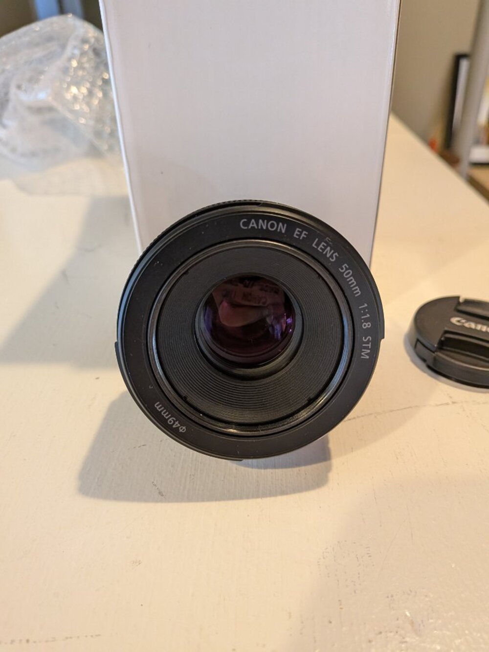 Canon 1:1.8 EF 50mm lens